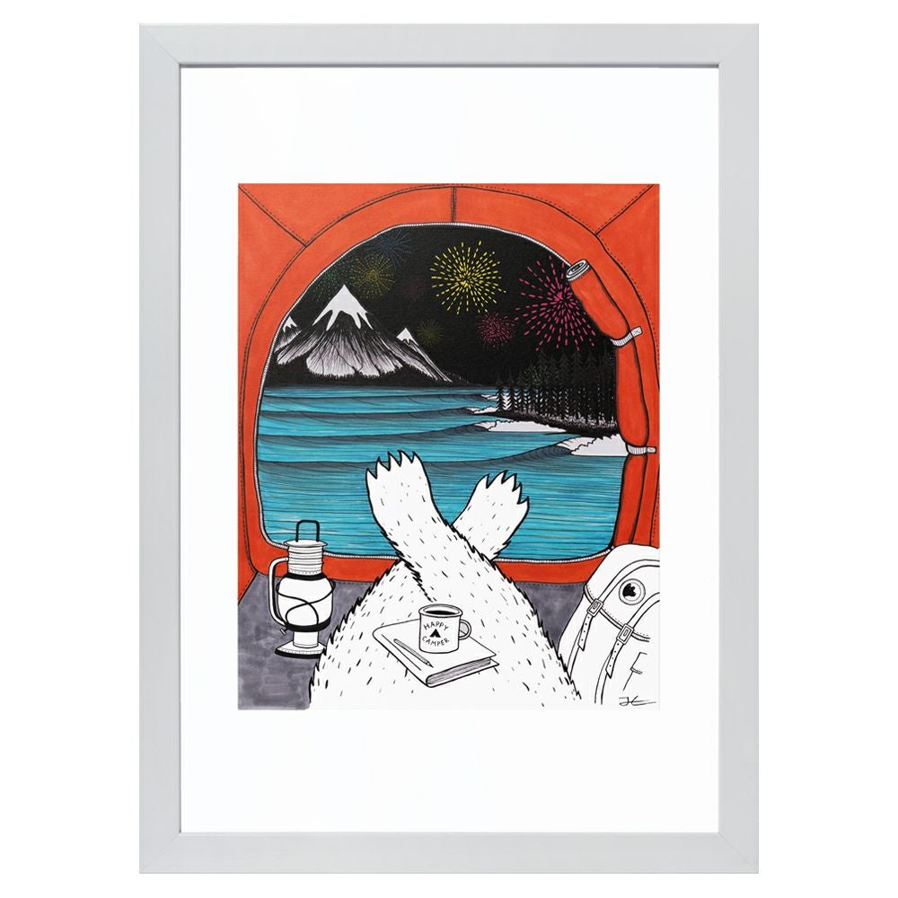 PK額装品 2 ジョナスクレアッソン 貴重イラスト A4額入り ポスター風 Art | Jonas Claesson official